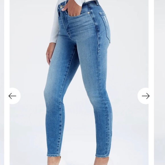 Good American Denim - NEW Good American Good Petite Skinny Jean blue622 NWT